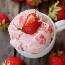 Strawberry swirl Ice-Cream
